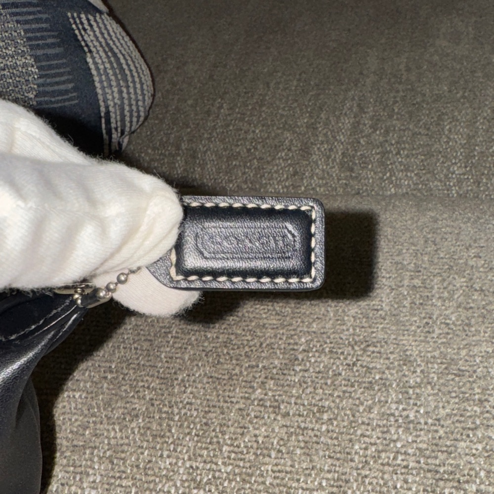 Coach Super Mini Leather Handbag - Picture 6 of 12